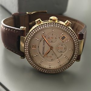 MICHAEL KORS Parker Gold Tone Watch